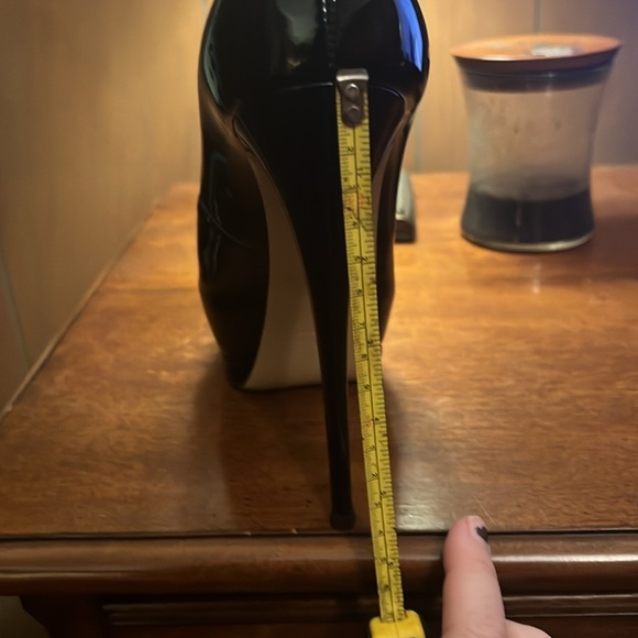 NEW Giuseppe Zanotti Super Sharon Peep Toe Pumps, size 39 - Picture 7 of 12